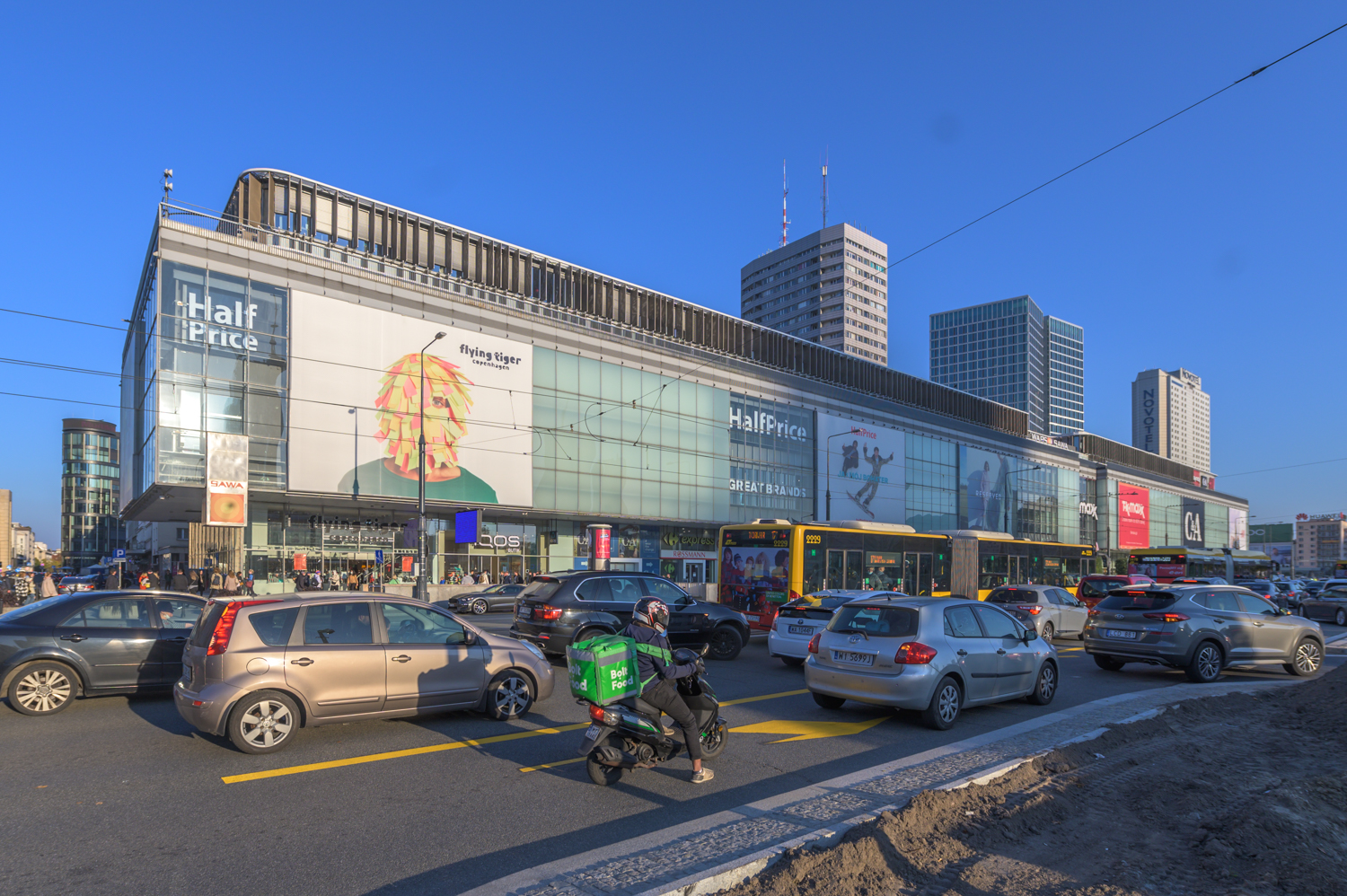 Zdjęcie architektury budynku Domy Towarowe Centrum - modernizacja